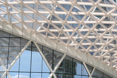 Modern mimari yakın çekim