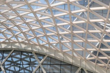 Modern mimari yakın çekim