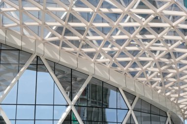 Modern mimari yakın çekim