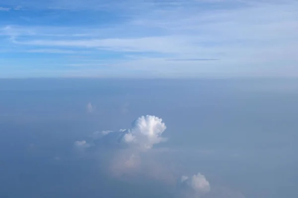 Μπλε Ουρανό Σύννεφο Φόντο — Φωτογραφία Αρχείου