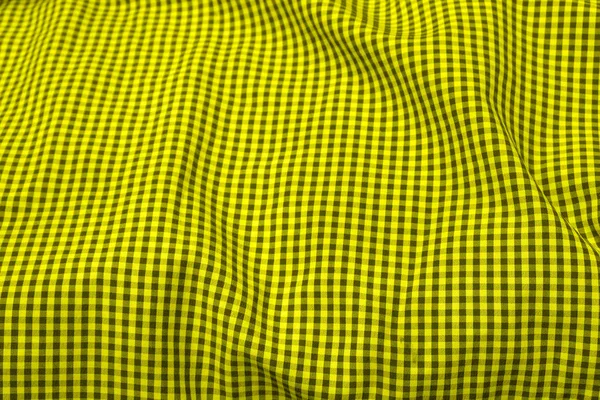 Tekstur Taplak Meja Klasik Kuning — Stok Foto