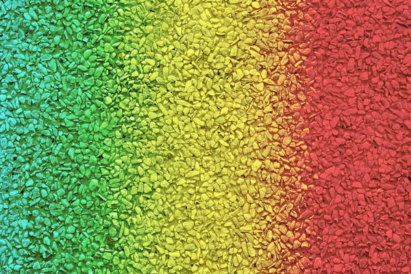 Reggae Farbe Mit Betonwandhintergrund — Stockfoto