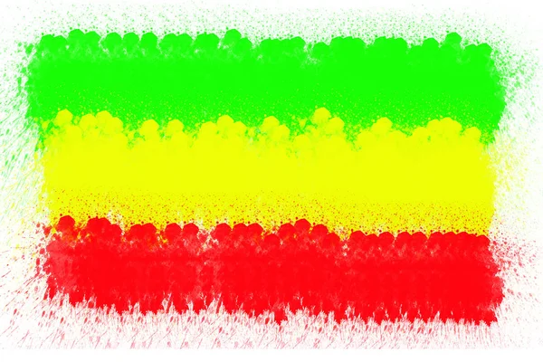 Χρώμα Reggae Ακουαρέλα Splash Φόντο — Φωτογραφία Αρχείου