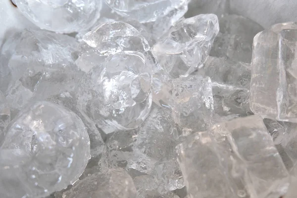 arkaplanda buz küpleri, yumuşak odak