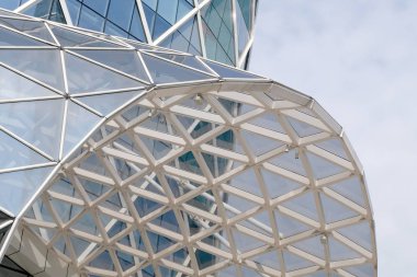 Modern mimari yakın çekim