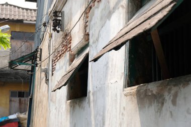 eski ahşap pencere stili