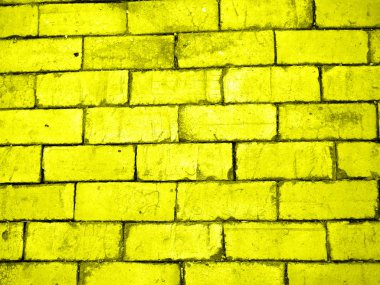 Sarı tuğla duvar dokusu arkaplanı