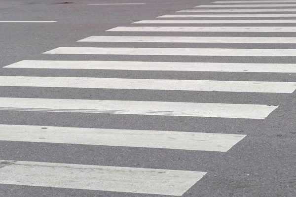 Zebra Crossing Close — Stock Photo, Image