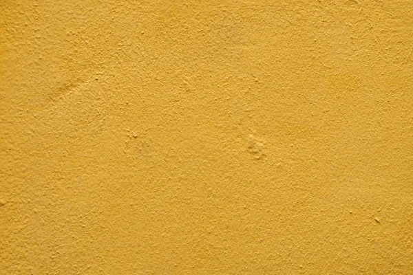 Gele Cement Muur Achtergrond — Stockfoto