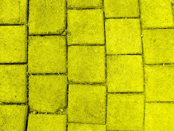 Yellow Brick Wall Texture Background — Stock Photo, Image