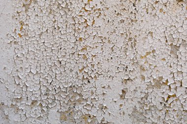 Çinko üzerinde pas yakın çekim