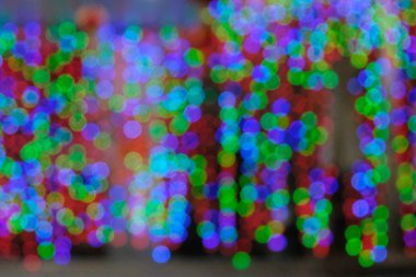 renkli bokeh soyut arkaplan