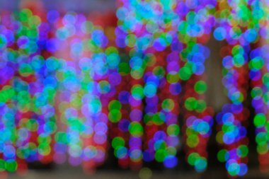 renkli bokeh soyut arkaplan