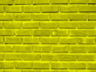 Sarı tuğla duvar dokusu arkaplanı