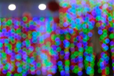 renkli bokeh soyut arkaplan