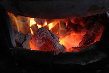 charcoal close up background