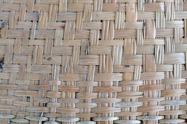 Geleneksel el sanatları bambu örgü Tay tarzı arka plan