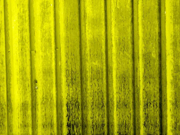 Yellow Zinc Galvanized Grunge Metal Texture — Stock Photo, Image