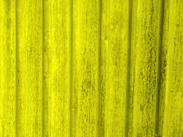 Yellow Zinc Galvanized Grunge Metal Texture — Stock Photo, Image