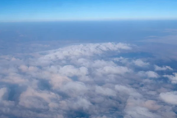 Niebieskie Niebo Chmury Tło — Zdjęcie stockowe