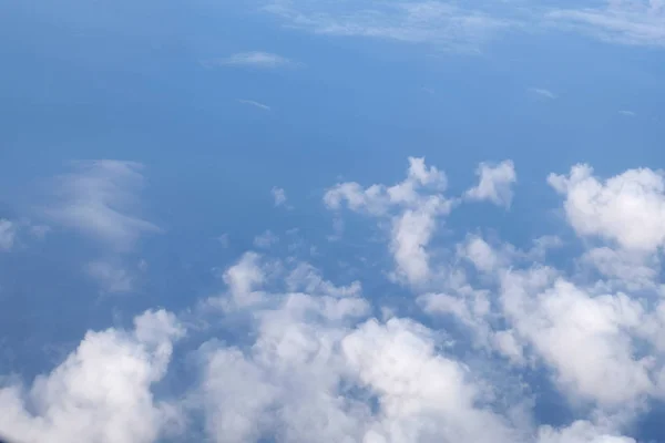 Ciel Bleu Fond Nuage — Photo