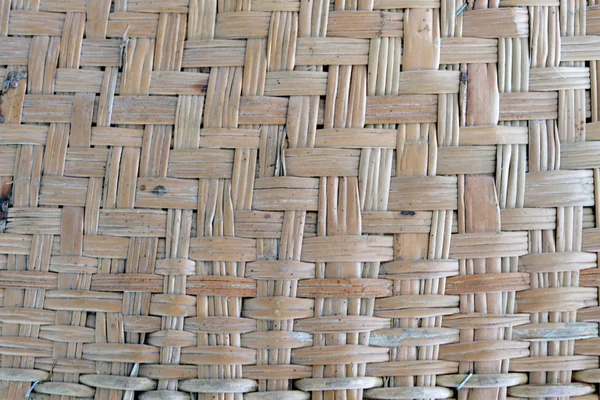Artesanato Tradicional Bambu Tecer Estilo Tailandês Fundo — Fotografia de Stock
