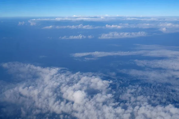 Céu Azul Nuvem Fundo — Fotografia de Stock