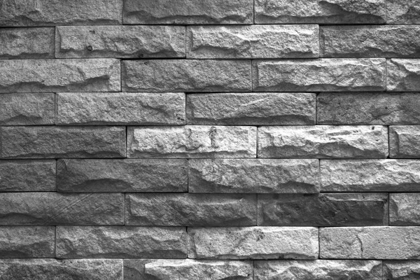Preto Branco Tijolo Parede Textura Fundo — Fotografia de Stock