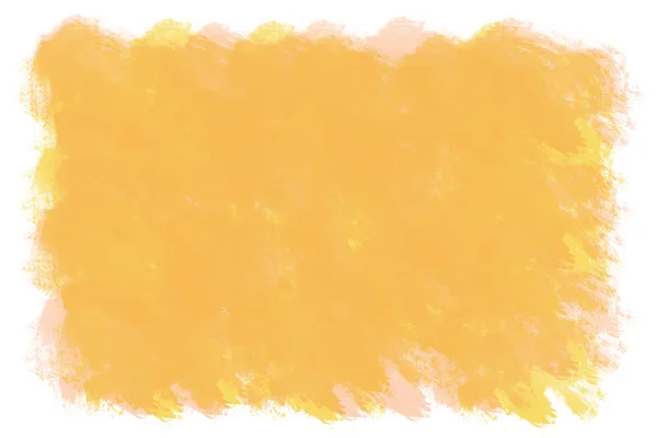 黄色水彩飞溅背景 — 图库照片