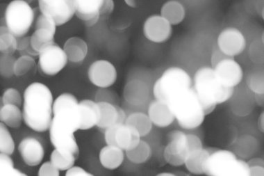 Soyut siyah beyaz bokeh