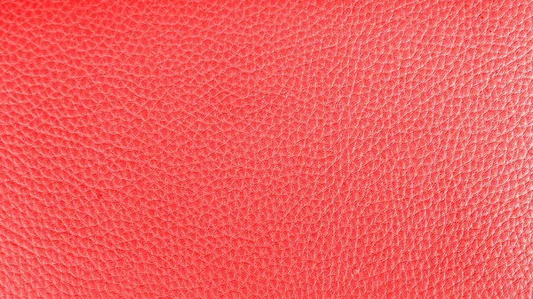 Textura de fondo de cuero rojo de cerca — Foto de Stock