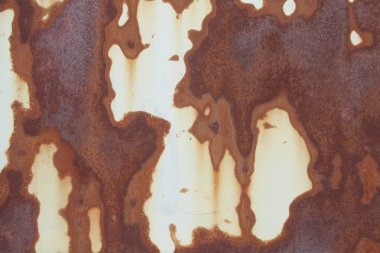 Eski çinko duvar yüzeyi çit