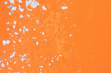 Turuncu çimento duvar arka plan