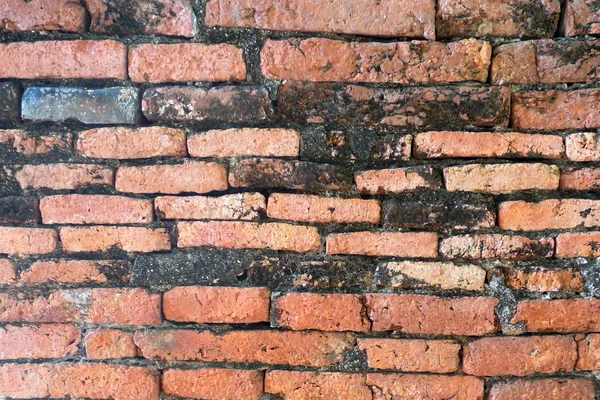 Brun mur de briques texture fond — Photo