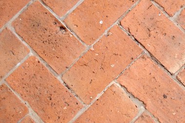 Kahverengi tuğla duvar dokusu arkaplanı