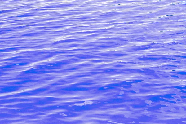 Blue water abstract background close up — Stock Photo, Image