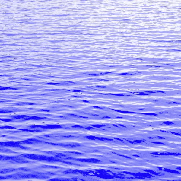 Blue water abstract background close up — Stock Photo, Image