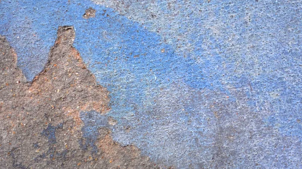 Fond de mur de ciment bleu — Photo