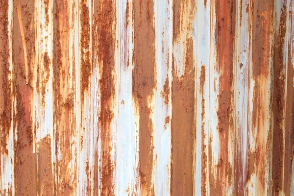 Cerca de superfície de parede de zinco velho — Fotografia de Stock