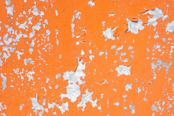 Orange cement vägg bakgrund närbild — Stockfoto