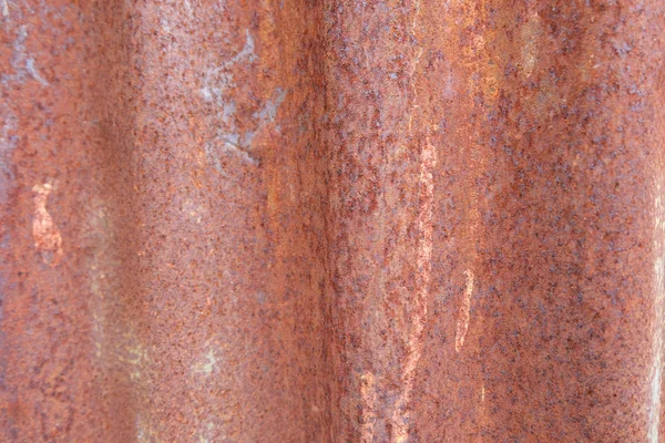 Valla de pared de zinc viejo — Foto de Stock