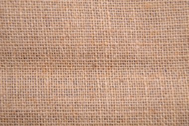 kahverengi doğal burlap doku arka plan kadar yakın