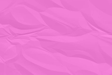 Buruşmuş pembe kağıt arkaplanı kapat