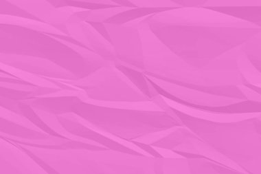 Buruşmuş pembe kağıt arkaplanı kapat