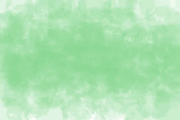 Abstrakcja Zielony akwarela na białym tle — Zdjęcie stockowe