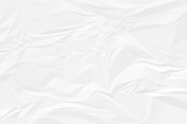 Buruşmuş beyaz kağıt arkaplanı kapat