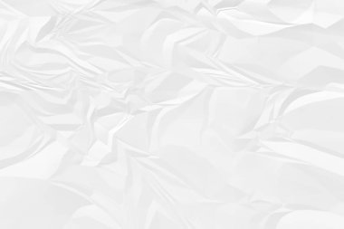 Buruşmuş beyaz kağıt arkaplanı kapat