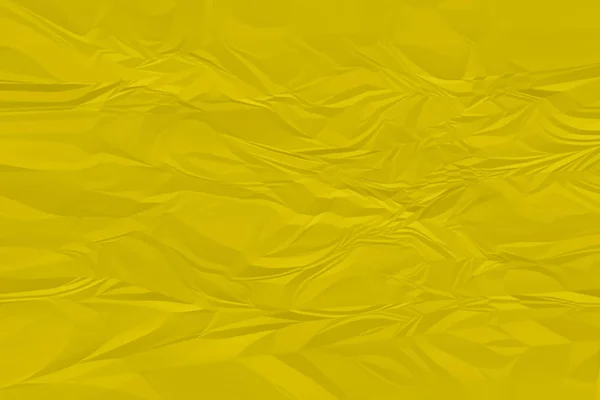 Fundo de papel amarelo amassado fechar — Fotografia de Stock