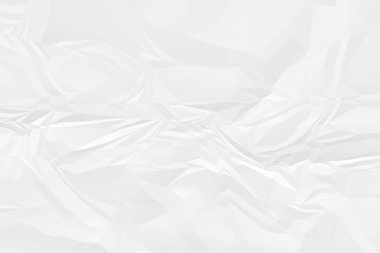 Buruşmuş beyaz kağıt arkaplanı kapat