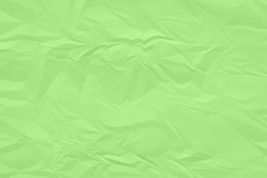 Buruşmuş yeşil kağıt arkaplanı kapat